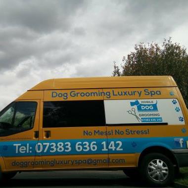Mobile Dog Grooming luxury spa In GB 